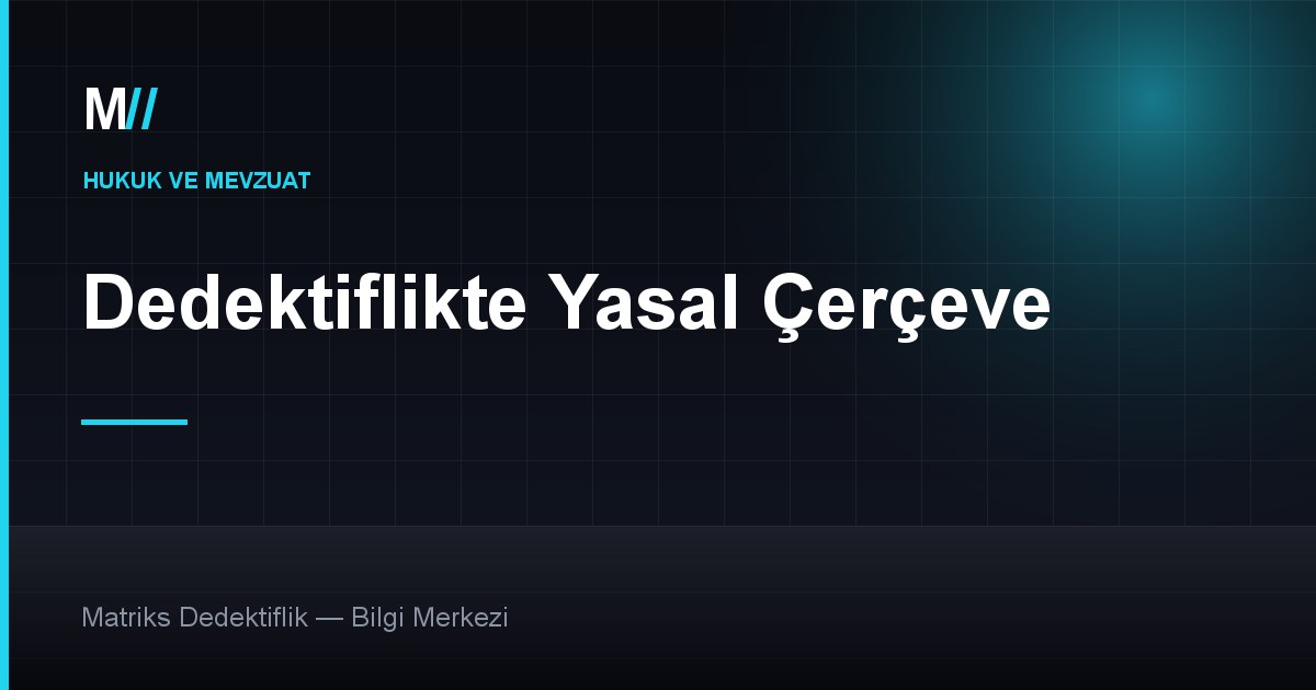 İş Yerinde Gizli Kamera Yasal mı? İşveren Sınırları - Matriks Dedektiflik